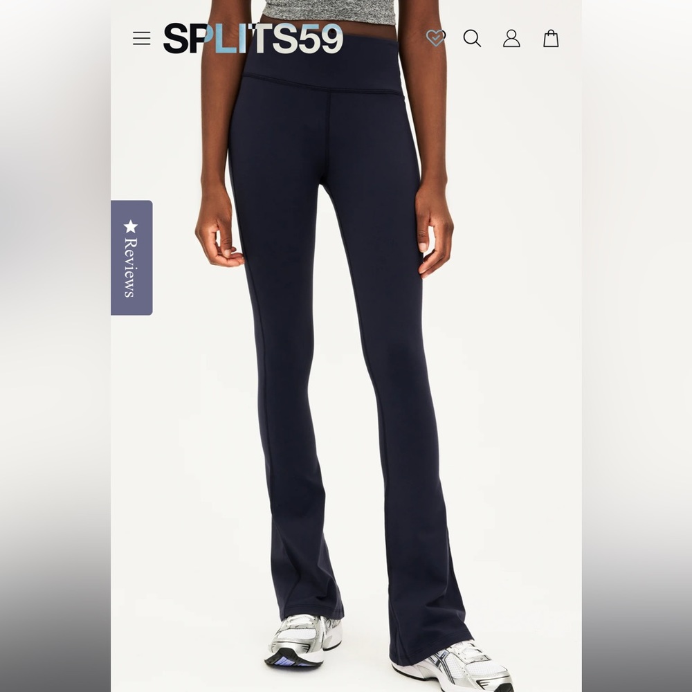 RAQUEL FLARED LEGGING splits 59 - short